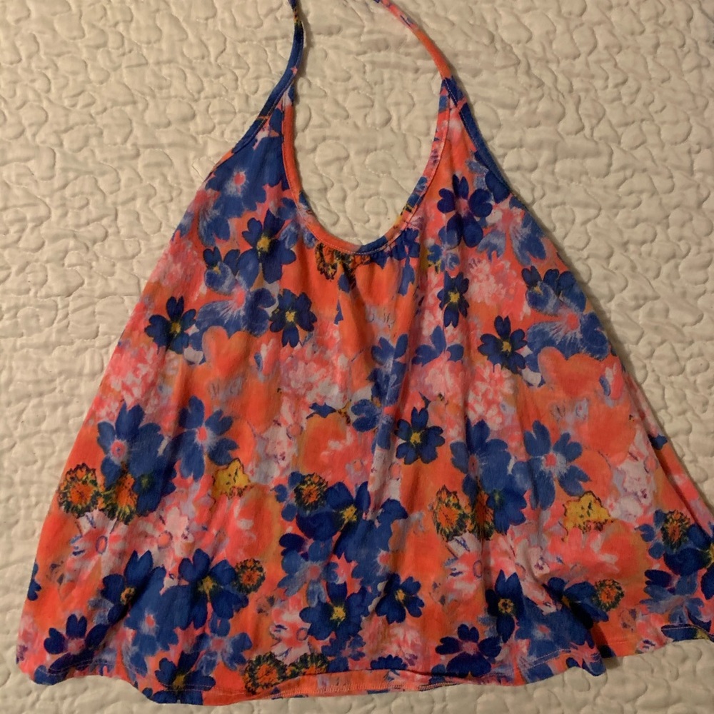Floral Halter Top